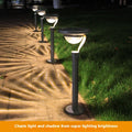 Arc Solar Garden Light — Warm white / Single