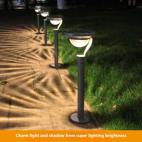 Arc Solar Garden Light — Warm white / Single