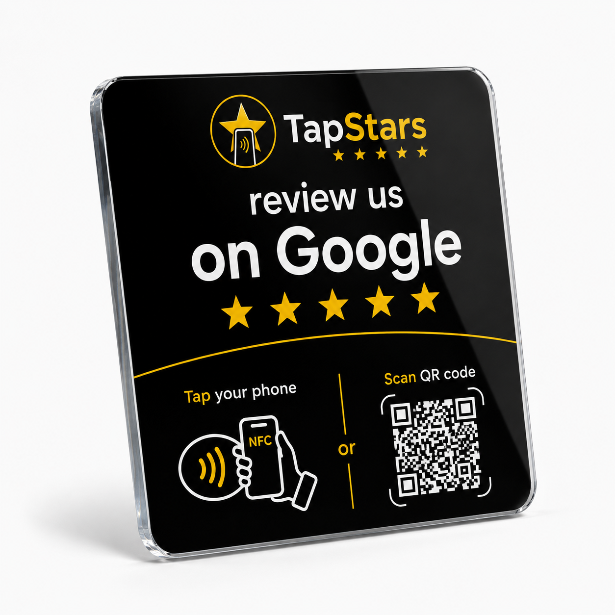 Premium Plexiglass Review Plate