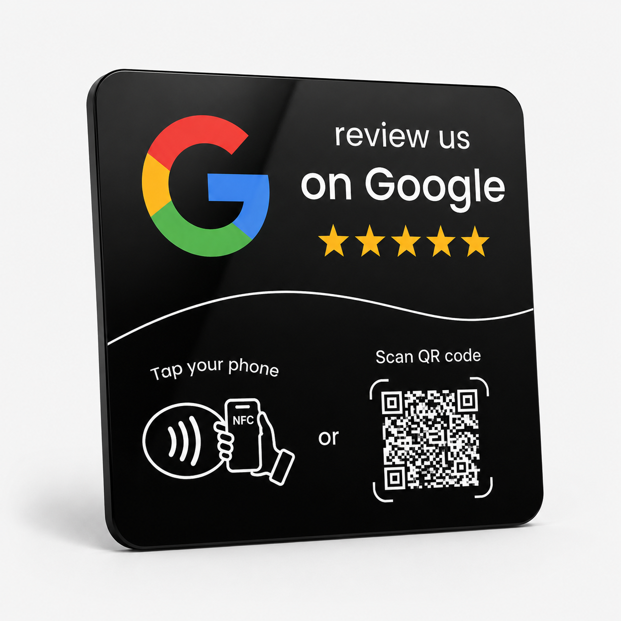 TapStars Google Review Plate