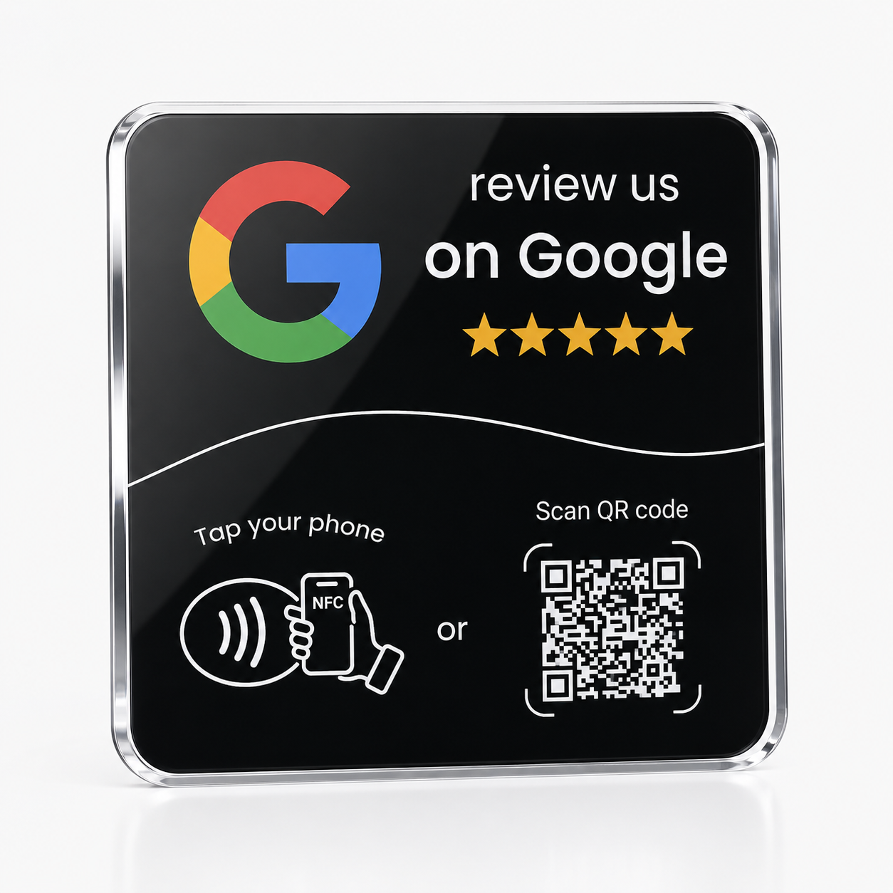 Premium Plexiglass Review Plate