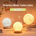Supplier image of the rotating moon lamp on its base