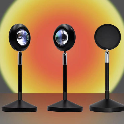 Supplier image of the USB sunset colour projection lamp